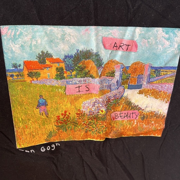 Women’s Vintage Forever 21 Short Sleeve Graphic Art Tee - Picture 3 of 4